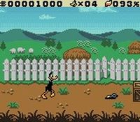 une photo d'Ã©cran de Daffy Duck - Un Tresor de Canard sur Nintendo Game Boy Color